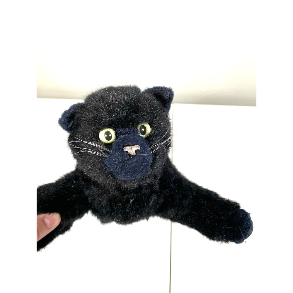 My Twinn Poseable Pets Black Kitty Cat Stuffed Animal Bendable Toy‎ - Picture 2 of 9